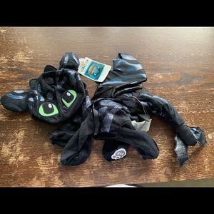 Build a bear biolum toothless unstuffed